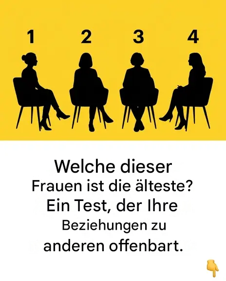 Welche Frau ist die Älteste? Ein Test, der zeigt, wie du andere behandelst.