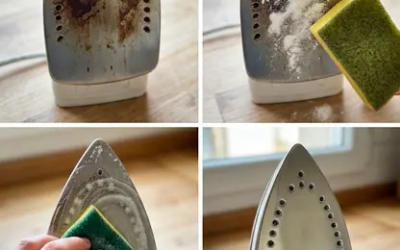 Der geniale Trick, um braune Flecken von Ihrem Bügeleisen zu entfernen und es wieder wie neu aussehen zu lassen