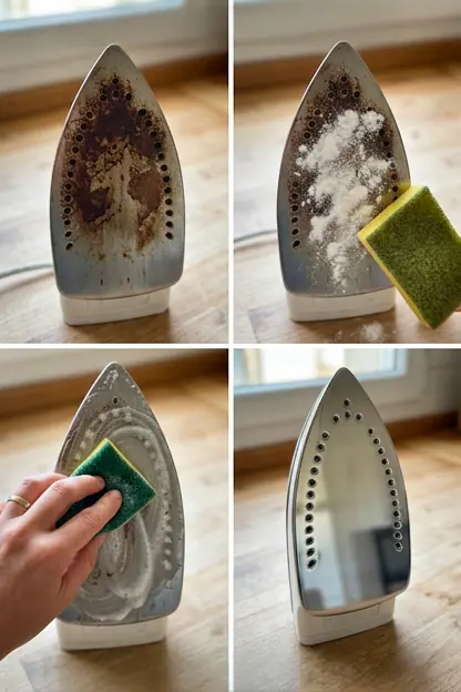 Der geniale Trick, um braune Flecken von Ihrem Bügeleisen zu entfernen und es wieder wie neu aussehen zu lassen