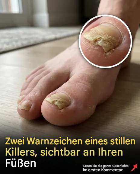 Zwei stille Krankheiten, die Ihre Füße verraten können: die Anzeichen, auf die Sie achten sollten, und wann Sie einen Arzt aufsuchen sollten.