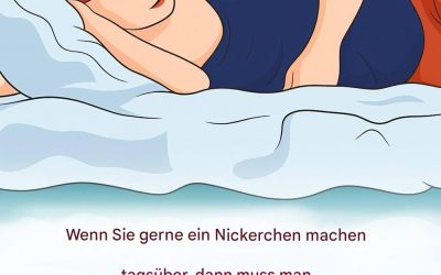 Wichtige Neuigkeiten für alle, die tagsüber gerne ein Nickerchen machen