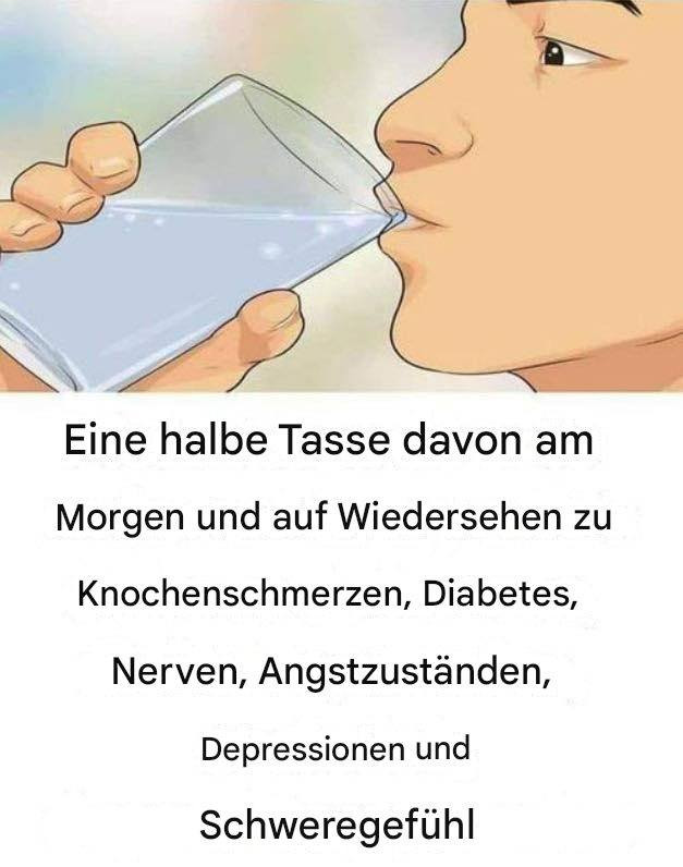 Zwei Esslöffel am Morgen und Schluss mit Knochenschmerzen, Nervenproblemen, Angstzuständen und Depressionen