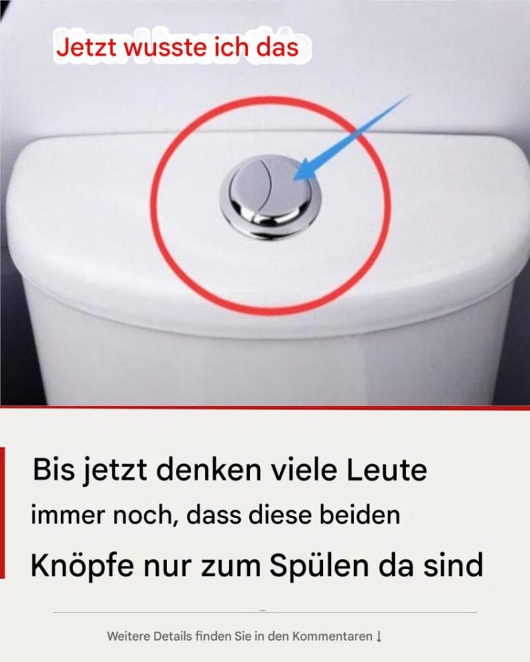 Viele Leute denken immer noch, dass diese 2 Tasten nur zum Spülen sind