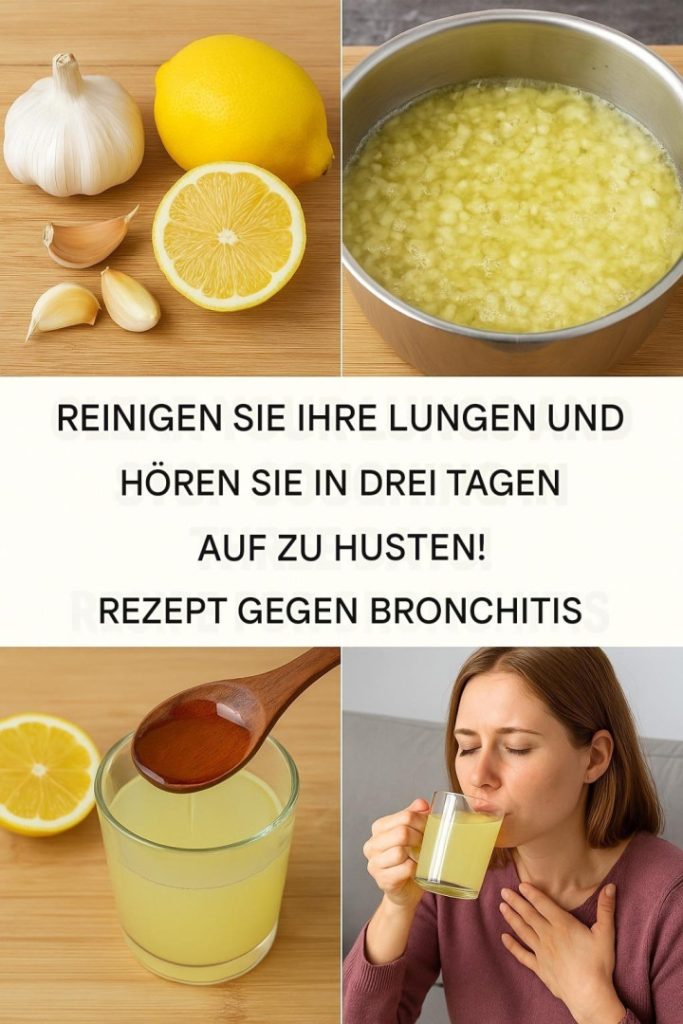 Reinigen Sie Ihre Lunge und hören Sie in drei Tagen mit dem Husten auf!