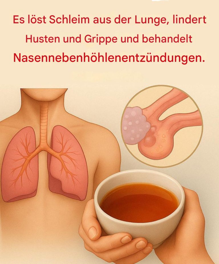 Rezept für hausgemachten Schleimlöser-Tee