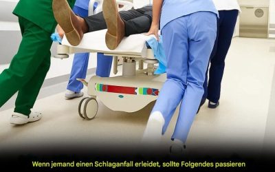 Das sollten Sie tun, wenn jemand einen Schlaganfall hat