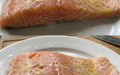 Darum ist Ihr aufgetauter Lachs gelb.