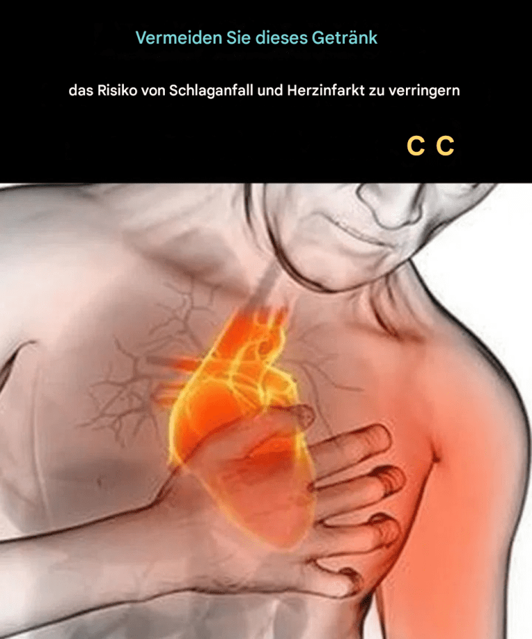 Vermeiden Sie dieses Getränk, um Ihr Schlaganfall- oder Herzinfarktrisiko zu senken