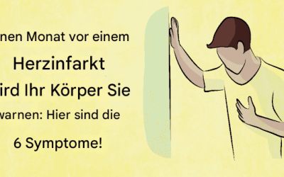 Einen Monat vor einem Herzinfarkt wird Ihr Körper Sie warnen: Hier sind die 6 Symptome!