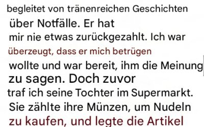 Ich dachte, mein Nachbar wolle mich betrügen, bis ich seine Tür öffnete.