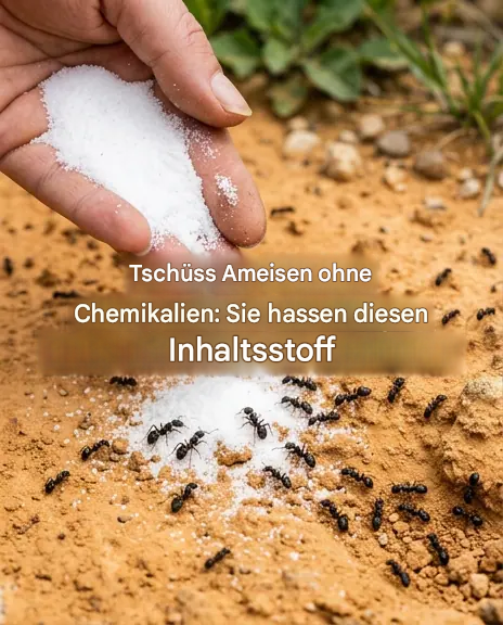 Ameisen ohne Chemie loswerden: Sie hassen diesen natürlichen Inhaltsstoff.