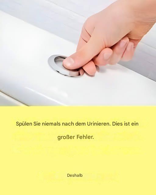 Warum ich die Toilette nicht immer spüle (und Sie sollten darüber nachdenken)
