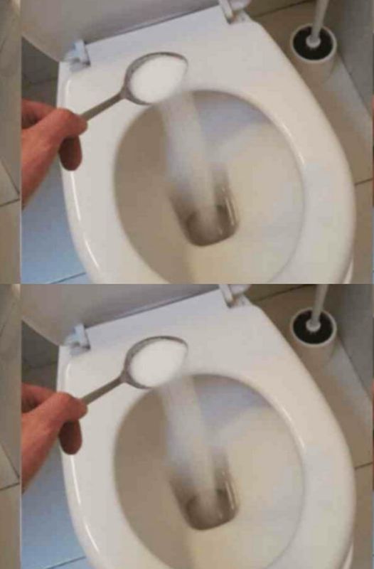 Salz in der Toilette verwenden: Großmutters Tipp!