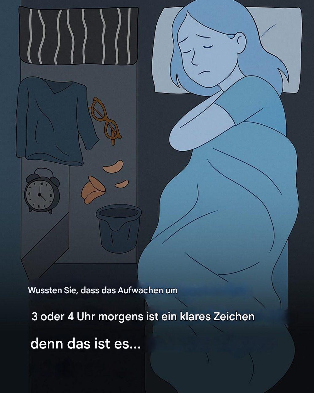 Dies könnte der Grund sein, warum Sie zwischen 3 und 5 Uhr morgens aufwachen.