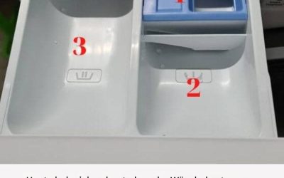 Heute habe ich gelernt, wie man das Waschmittelfach einer Waschmaschine richtig benutzt – kein Wunder, dass meine Kleidung nicht sauber herauskam