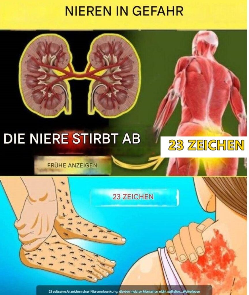 23 ungewöhnliche Symptome einer Nierenerkrankung, die leicht übersehen werden – überprüfen Sie, bevor es zu spät ist