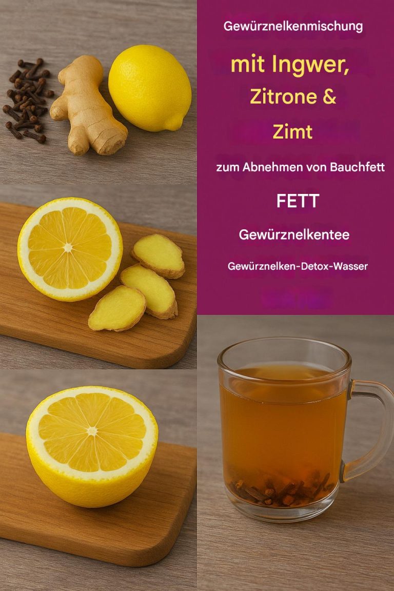 Der ultimative Nelken-Detox-Tee zum Abnehmen von Bauchfett