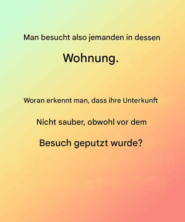 “9 Anzeichen dafür, dass Ihr Zuhause schmutziger ist, als Sie denken”