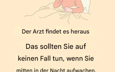 Ihr Arzt warnt Sie vor dieser einen Sache, wenn Sie nachts aufwachen