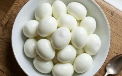 Ernährungswissenschaftler sagen, dass der Konsum von hartgekochten Eiern zunimmt…