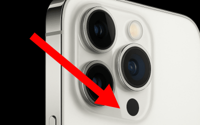 Das Geheimnis hinter dem winzigen schwarzen Punkt neben Ihrer iPhone-Kamera