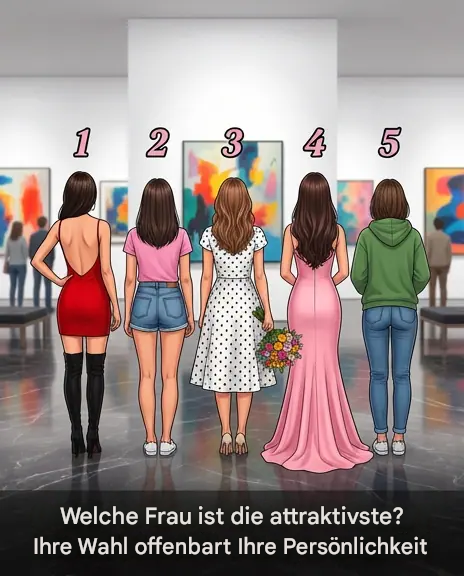 Welche Frau ist die attraktivste? Was Ihre Wahl über Sie aussagt.