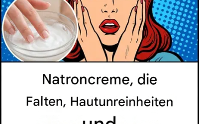 Natroncreme zur Glättung der Hautstruktur und zur Wiederherstellung der Gesichtsausstrahlung