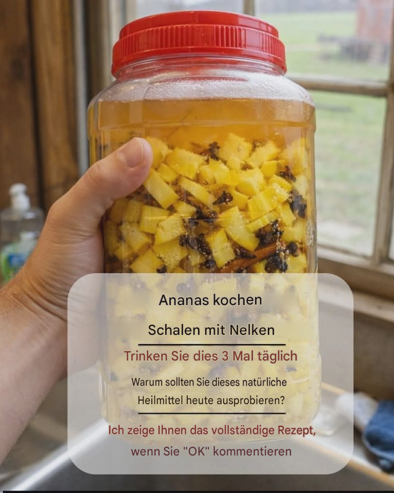 Haben Sie schon einmal Ananasschalen mit Nelken gekocht – ein einfaches Getränk für jeden Tag?