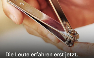 Die Leute erfahren erst jetzt, wozu das winzige Loch in Nagelknipsern eigentlich dient.