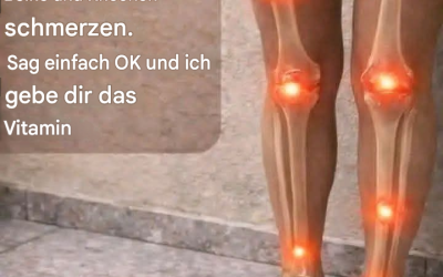 Das Vitamin, das dem Körper fehlt, wenn Beine und Knochen schmerzen