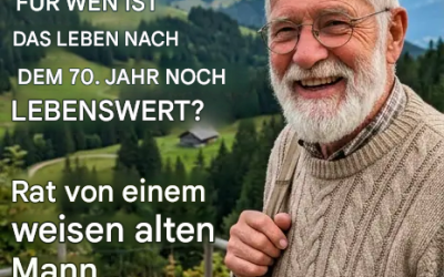 Wer wird Ihr Leben über 70 hinaus verlängern, und wer könnte es diskret verkürzen?