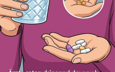Wichtiger Warnhinweis von Ärzten: Beenden Sie die Einnahme von Vitamin D sofort, wenn Sie diese 4 Symptome haben.