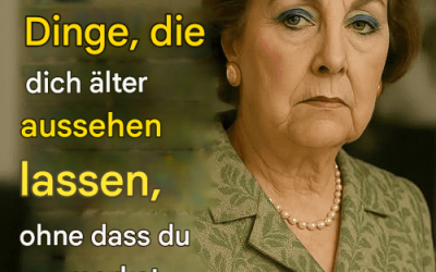 12 Dinge, die Sie älter aussehen lassen, ohne dass Sie es merken (aber es fällt jedem auf!)