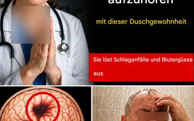 Der Neurologe: Ich bin schockiert – diese Duschgewohnheit erhöht das Risiko eines nächtlichen Schlaganfalls | Gesundheitstipps für Senioren