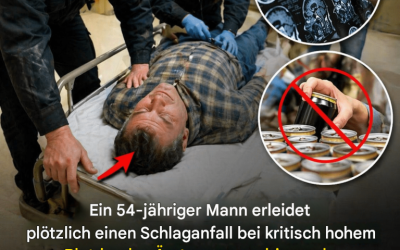 Was der tägliche Konsum von Energy-Drinks bei einem 54-jährigen Mann über Blutdruck und Schlaganfallrisiko verrät