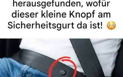 Dieser kleine Knopf an Ihrem Gürtel ist viel nützlicher, als Sie denken.
