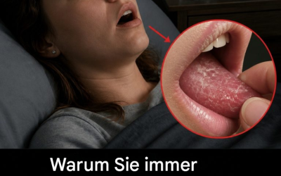 Wachen Sie mit trockenem Mund auf? Hier ist, was Ihr Körper Ihnen möglicherweise sagen will.