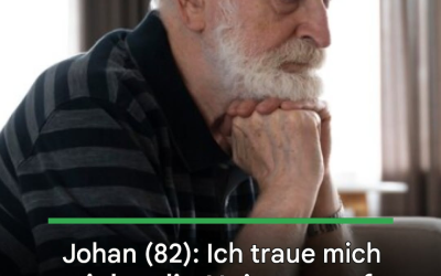Johan (82): Ich traue mich nicht, die Heizung auf 20°C einzustellen, wegen der hohen Energiekosten.
