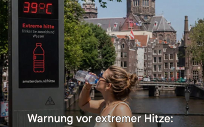 Warnung vor extremer Hitze: In diesen Regionen könnten die Temperaturen diese Woche 40 Grad erreichen.