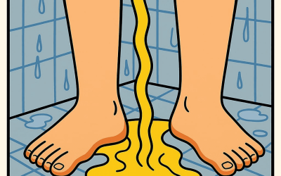 Du wirst staunen, was passiert, wenn du unter der Dusche urinierst.