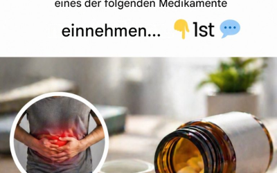 Nehmen Sie Magnesium NIEMALS ein, wenn Sie eines der folgenden Medikamente einnehmen.