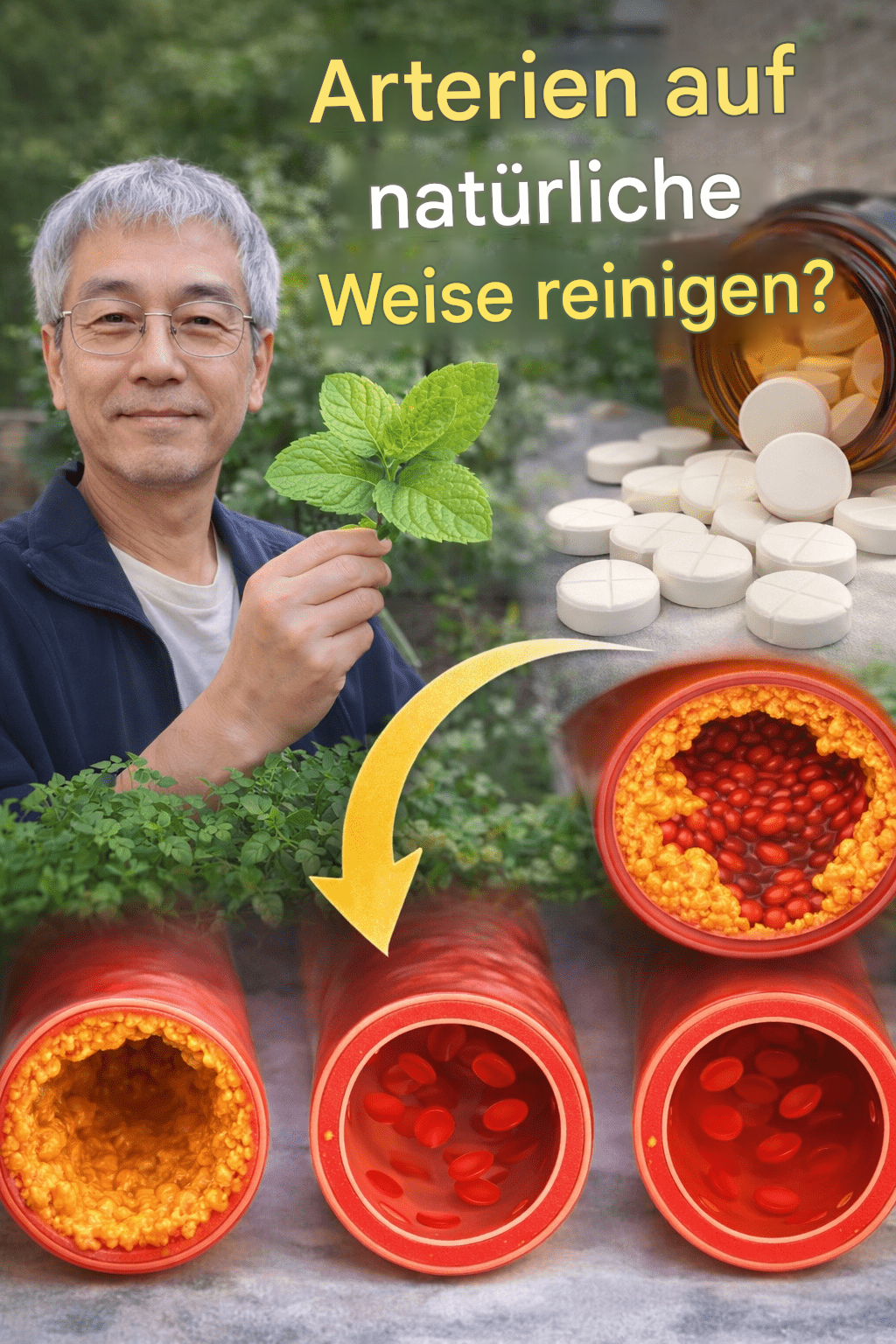Wie alltägliche Kräuter und einfache Gewohnheiten im Alter zu gesünderen Arterien beitragen können