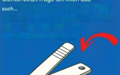 Wozu dient das kleine runde Loch an einem Nagelknipser?