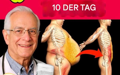 Nur ein Glas jeden Morgen für 10 Tage für einen flachen Bauch.
