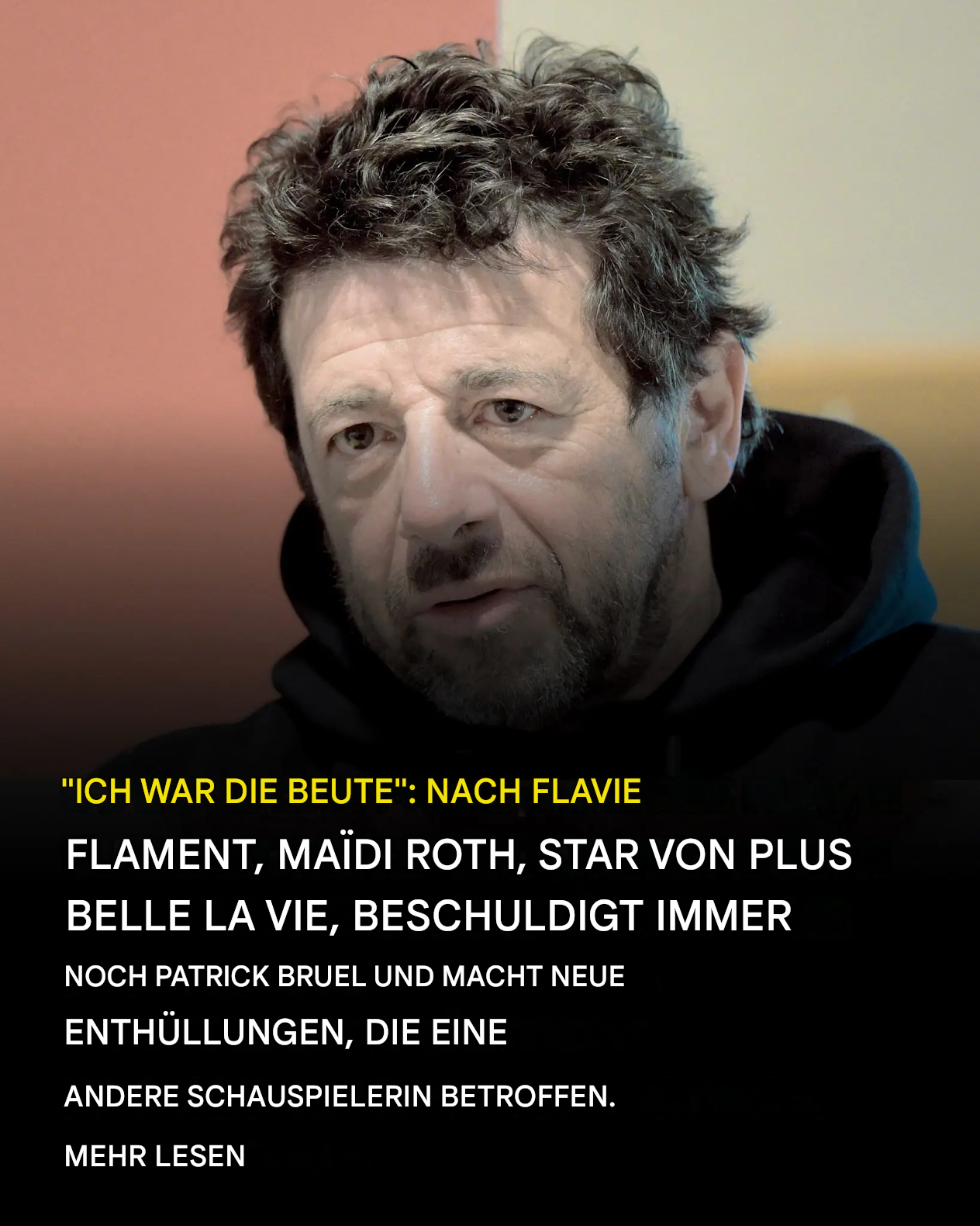 „Ich war Beute“: Nach Flavie Flament erhebt nun auch Maïdi Roth, bekannt aus Plus belle la vie, Anschuldigungen gegen Patrick Bruel und macht überraschende Enthüllungen über eine weitere Schauspielerin.