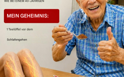 SENIOREN: Nehmen Sie dies vor dem Schlafengehen ein, um die Durchblutung in Beinen und Füßen innerhalb von 24 Stunden zu verbessern. 👇