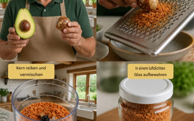 Wenn Sie das einmal gelernt haben, werden Sie nie wieder einen Avocadokern wegwerfen.