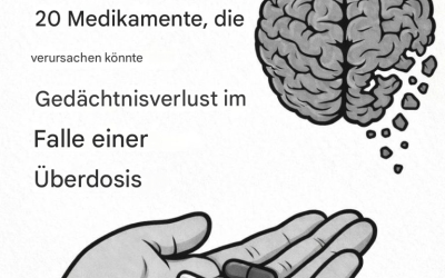 20 potenziell gefährliche Medikamente, die Gedächtnisverlust verursachen können
