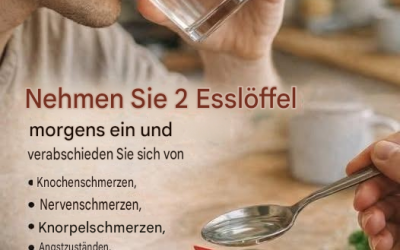 Einfache Morgenroutine: Entdecken Sie, wie 2 Esslöffel einer natürlichen Mischung Ihr tägliches Wohlbefinden und Ihre Energie unterstützen können.
