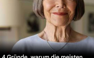 Die meisten Menschen werden nicht viel älter als 80: Hier sind 4